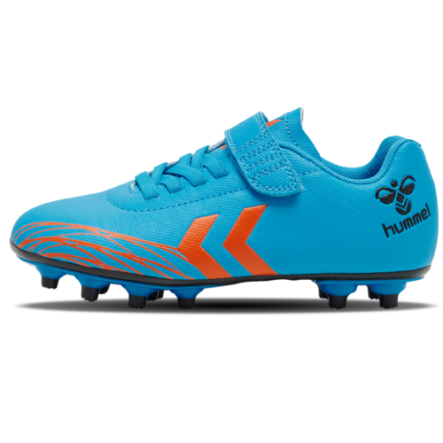 Hummel Top Star FG JR Fu�ballschuhe blau/orange/schwarz 216568-7771