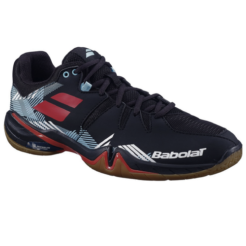 Babolat Shadow Spirit Badminton Badmintonschuhe Sportschuhe schwarz/blau/rot 30F22641-2019
