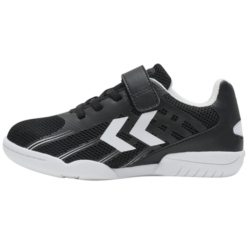 Hummel Root Elite Jr VC Klettverschluss Indoor Hallenschuhe Sportschuhe schwarz/wei� 215026-2001