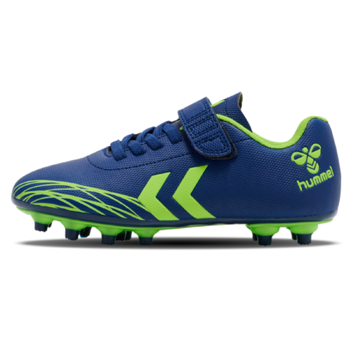 Hummel Top Star FG JR Fu�ballschuhe blau/gr�n 216568-7017