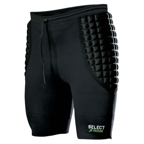 Select Profcare Tights Torwart Thermohose H�ftschutzhose kurz mit Polstern schwarz 700017 6420