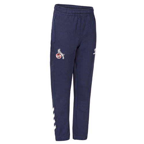 Hummel 1. FC K�ln 23/24 Travel Cotton Pants Sporthose Trainingshose Sweathose Hose blau 221247-7026