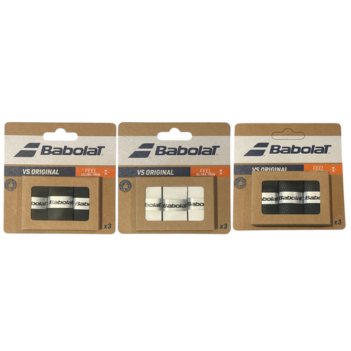 Babolat VS Original X3 Tennis Griffband verschiedene Farben 653040