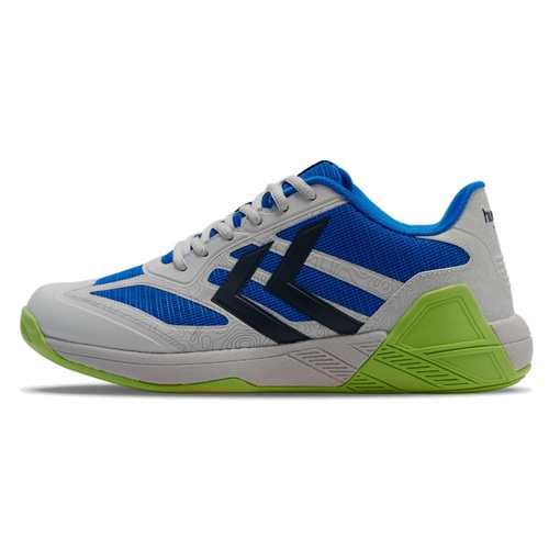 Hummel Algiz V Indoor Handballschuhe Sportschuhe blau/grau/gr�n 226290-7498