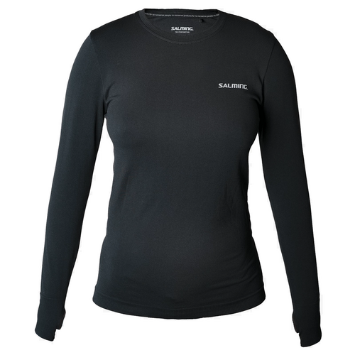 Salming Seamless LS Longsleeve Tee Laufkleidung Funktionskleidung schwarz 1272667-0101