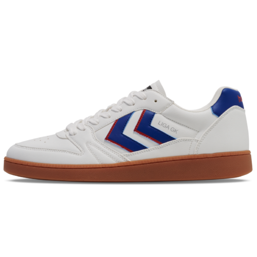 Hummel Liga GK Indoor Sportschuhe Sneaker Schuhe wei�/blau/rot 225343-7344