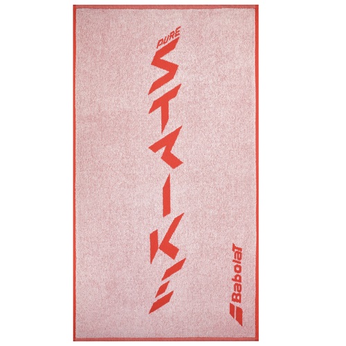 Babolat Medium Towel Frottee Handtuch Sporthandtuch Gesichtstuch Fitness Sport Training 50x90 wei�/orange 5UB1391-1089