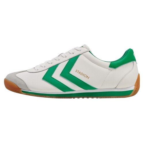 Hummel Stadion Sneaker Schuhe Sportschuhe wei�/gr�n 227818-9208