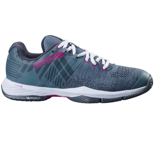 Babolat Sensa Padel-Tennis Padelschuhe Sportschuhe gr�n/grau/blau/wei�/pink 31S24757-3031