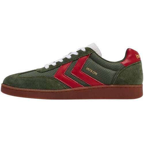 Hummel VM78 CPH RS Indoor Schuhe Sneaker gr�n/rot 227912-6170