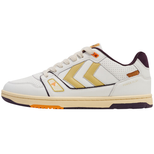 Hummel Power Play LX-E AP2 Sneaker Schuhe beige/gelb/lila 226278-9325