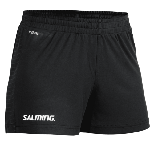 Salming Diamond Game Shorts kurze Damen Hose Sporthose Hot Pants schwarz 1198737-0101