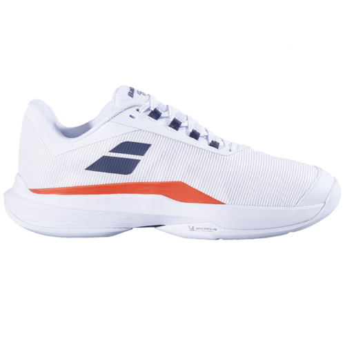 Babolat Jet Tere 2 All Court Tennis Tennisschuhe Sportschuhe wei�/rot/blau 30S24649-1089