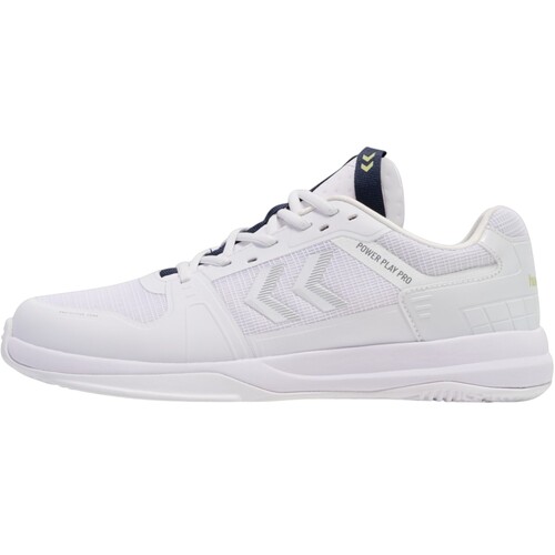 Hummel Power Play Pro Indoor Hallenschuhe Sportschuhe Handballschuhe weiss 225338-9001