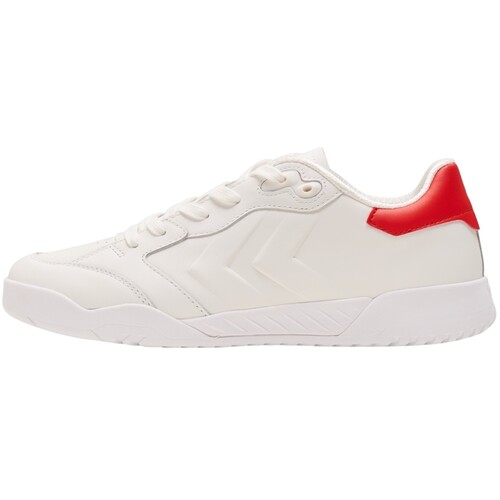 Hummel Top Spin Reach LX-E Sport Indoor Sportschuhe Sneaker wei�/rot 215219-9134
