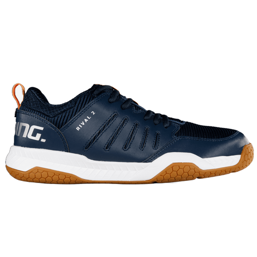 Salming Rival 2 SR Indoor Handballschuhe Hallenschuhe Sportschuhe blau/wei�/orange 1234030-0433