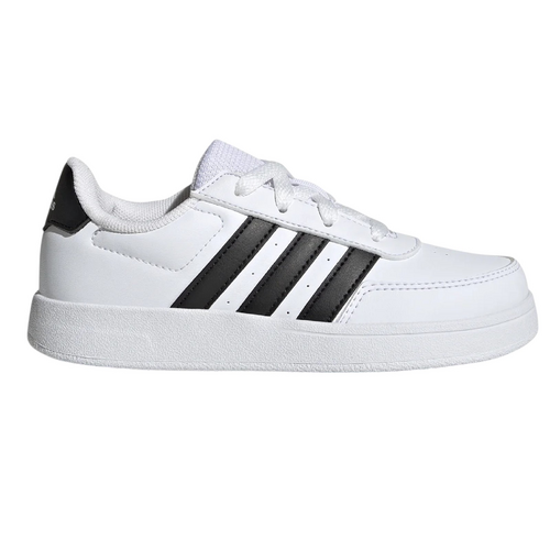 Adidas Breaknet 2.0 K Kinder Classic Tennis Sneaker Sportschuhe Kinderschuhe weiss/schwarz HP8956