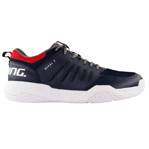 Salming Rival 2 Indoor Handballschuhe Hallenschuhe Sportschuhe dunkelblau/grau/rot/wei� 1235035-3210