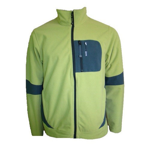 Dare2Be Uprush Windbreaker Fleece Jacke Fleecejacke gr�n/schwarz