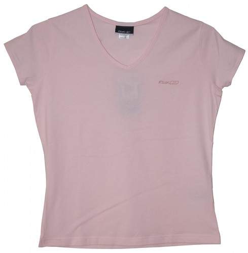 Reebok V Neck Damen T-Shirt rosa