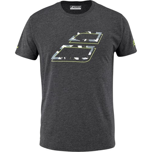 Babolat Aero Cotton Tee Herren T-Shirt grau 4US23441Y-2003