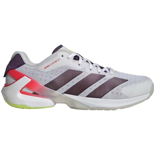 Adidas Adizero Counterblast Indoor Volleyball Handball Hallenschuhe Sportschuhe grau/lila/weiss JH5156