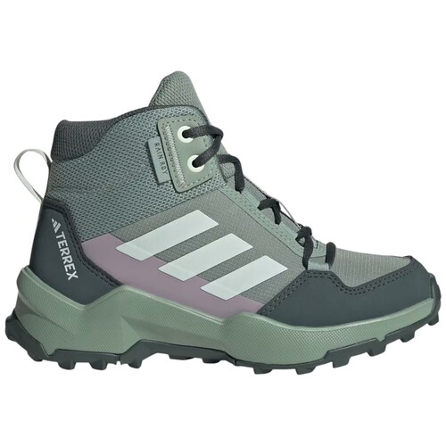 Adidas Terrex AX4R R.RDY Mid Outdoorschuhe Trail Sportschuhe wasserdicht gr�n/grau/lila JI1891