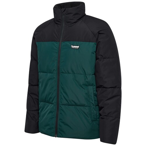 Hummel hmlPUFF Jacket Short Sportswear Herren Winterjacke gr�n/schwarz 225948-6565