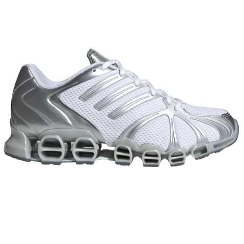 Adidas Mega Ghostride Laufschuhe Sportschuhe Sneaker wei�/silber JQ0555