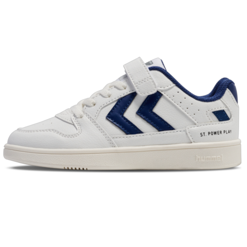 Hummel St Power Play JR Kinder Sneaker Sportschuhe Schuhe weiss/blau 229839-9109