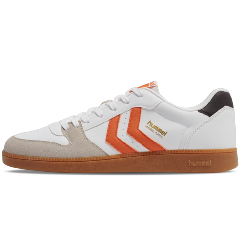 Hummel Handball Perfekt SP Indoor Schuhe Sneaker wei�/orange/beige 226303-9143