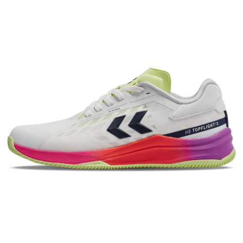 Hummel HB TopFlight Pro Indoor Hallenschuhe Sportschuhe Handballschuhe weiss/bunt 230728-9485