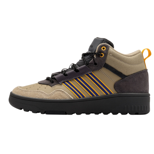 Adidas Hoops 4.0 Mid Winterized Sneaker Boot Stiefel oliv/beige/grau JS2033