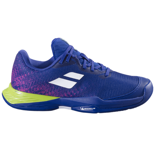Babolat Jet Mach 3 All Court Junior Tennis Tennisschuhe Sportschuhe blau/bunt 3K2F25A648-4060