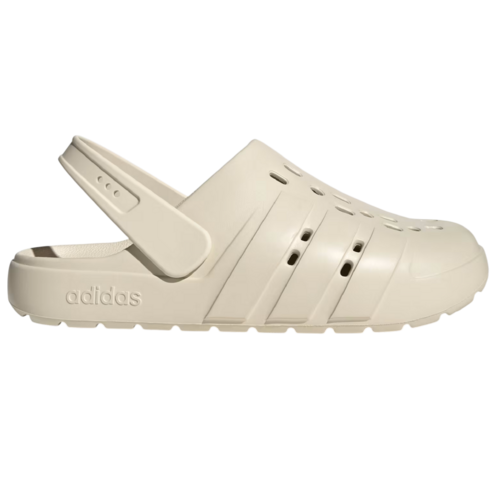 Adidas Adilette Clog 2.0 Badelatschen Badeschlappen Sandale beige JR1262