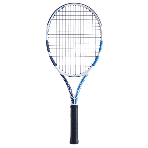 Babolat Evo Drive Tennisschl�ger Tennis Racket Strung besaitet wei�/blau 102537-153