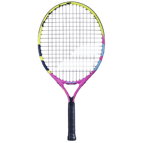 Babolat Rafa Nadal Junior 21 Strung Kinder Tennisschl�ger Racket besaitet gelb/pink/bunt 140497-100