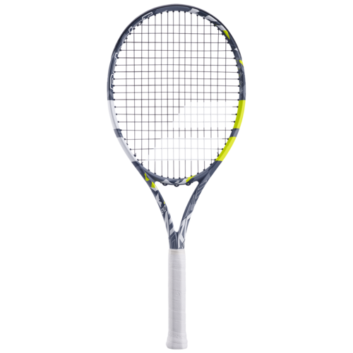 Babolat Evo Aero Lite Tennisschl�ger Tennis Racket Strung besaitet grau/gelb/wei� 102518-100