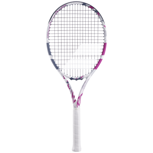 Babolat Evo Aero Tennisschl�ger Tennis Racket Strung besaitet wei�/pink/grau 102517-100