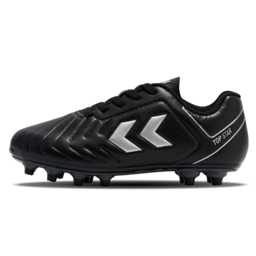 Hummel Top Star FG LC 2.0 JR Kinder Fu�ballschuhe Kickschuhe schwarz/silber 234862-2001