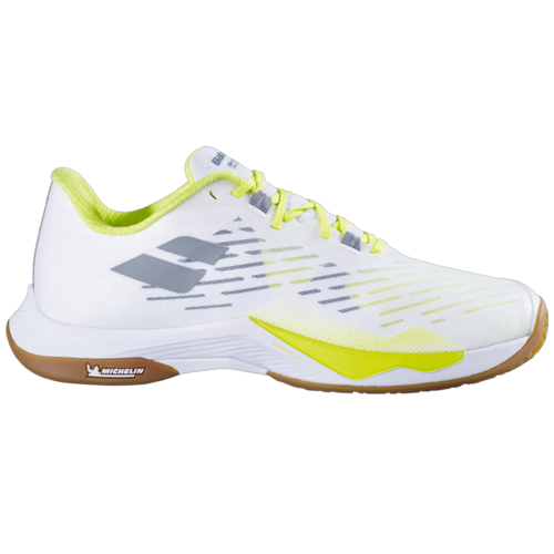 Babolat Shadow Tour 5 Badminton Badmintonschuhe Sportschuhe wei�/gelb/grau 30S24356-1091