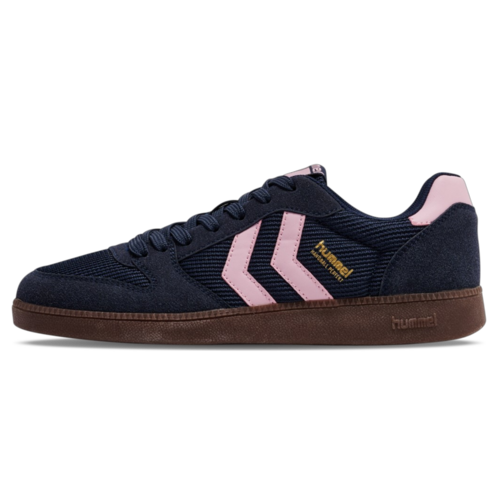 Hummel Handball Perfekt MS Schuhe Sneaker dunkelblau/rosa/braun 234690-7922