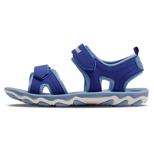 Hummel Sandal Sport JR Kinder Trekking Sandale Klett blau/hellblau 203304-7752