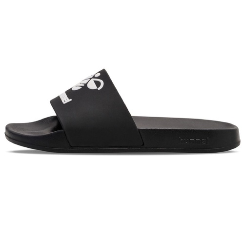 Hummel HML Essential Pool Slide Badeschuhe Badelatsche Badeschlappen schwarz/wei� 228254-2001