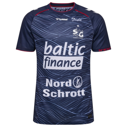 Hummel SGFH SG Flensburg-Handewitt Home 2026/27 Handball Jersey Trikot Heimtrikot Shirt S/S HBL blau 238137-7026