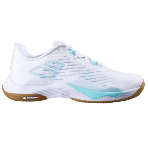 Babolat Shadow Tour 5 Badminton Badmintonschuhe Sportschuhe wei�/hellblau 31F23472-1088