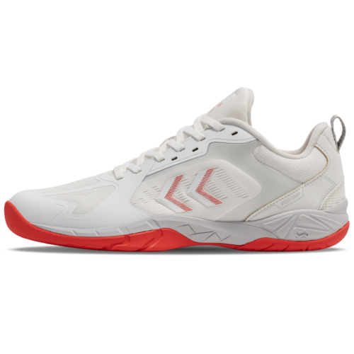 Hummel Speed Court Sportschuhe Hallenschuhe wei�/rot 228236-3164