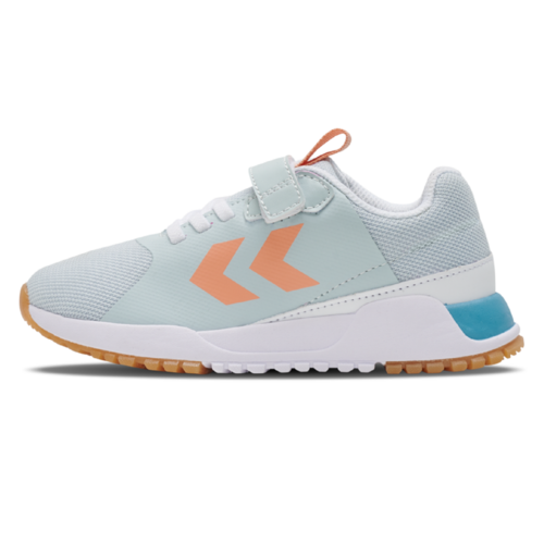 Hummel Omni1 JR VC Klett Kinderschuhe Sneaker blau/wei�/orange 215027-7448