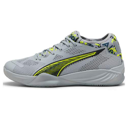 Puma Eliminate Nitro SQD 4 Berlin Special Edition Indoor Handball Hallenschuhe Sportschuhe grau/schwarz/gelb 108936-01