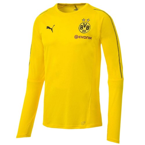 Puma BVB Borussia Dortmund Herren Longsleeve Training Jersey Trikot Shirt langarm gelb 753361-01